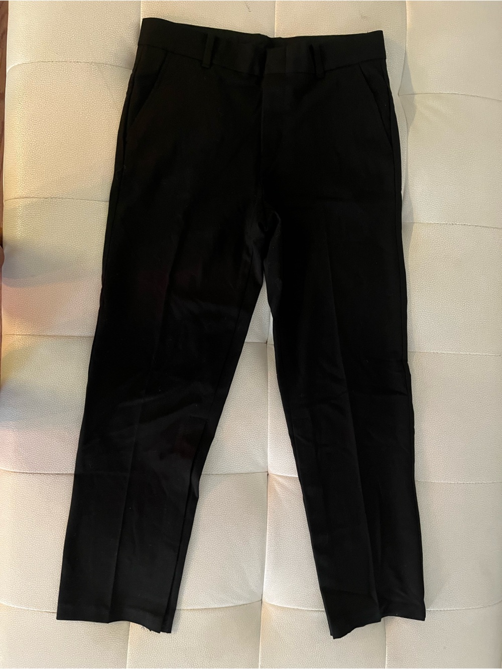 Van Heusen Boys Adaptive Flex Stretch Dress Pants Black Size 12 Husky